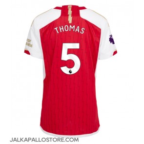 Arsenal Thomas Partey #5 Kotipaita Naisten 2023-24 Lyhythihainen